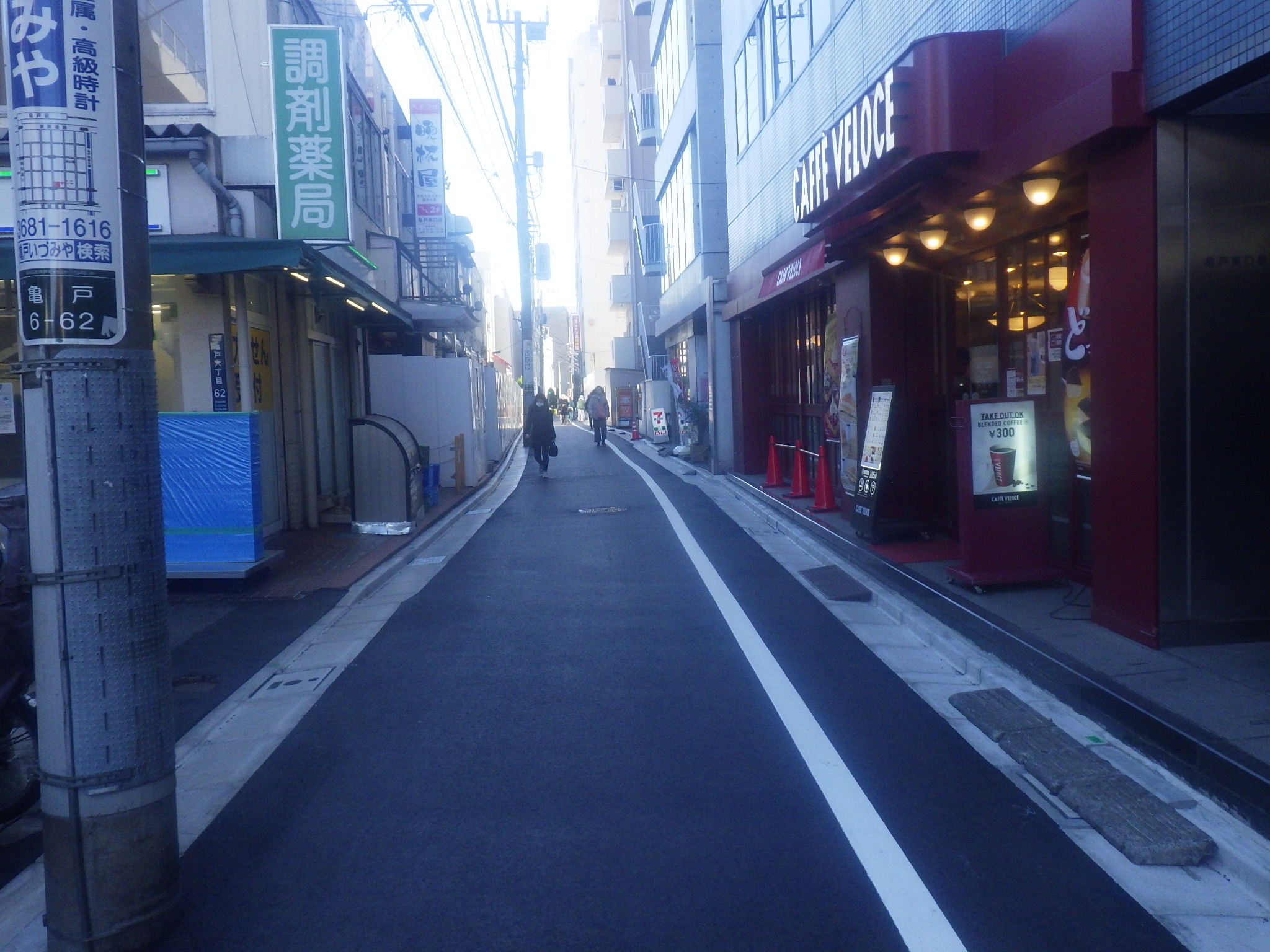 亀戸六丁目道路改修工事（江東区）